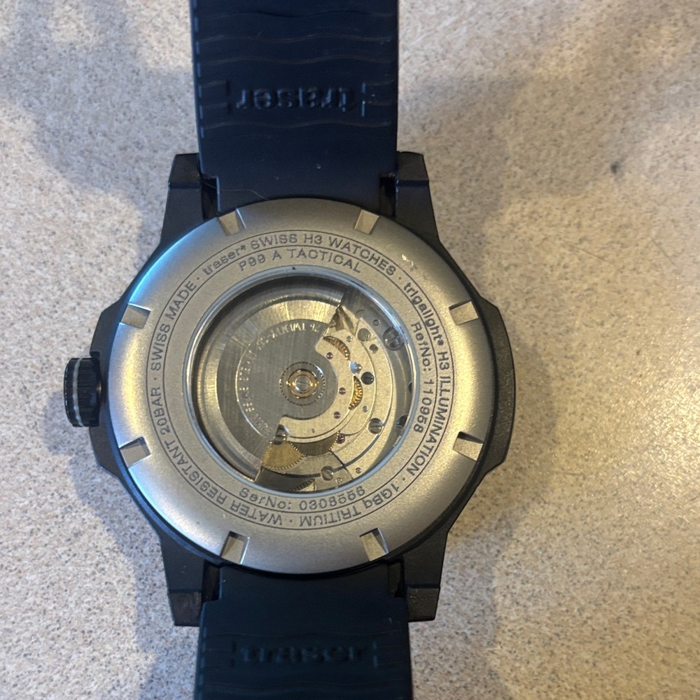 Black traser Automatic Watch - image 2